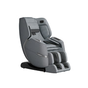 Gray massage chair on a white background