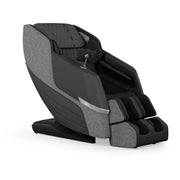 Gray massage chair on a white background