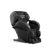 Black massage chair on a white background